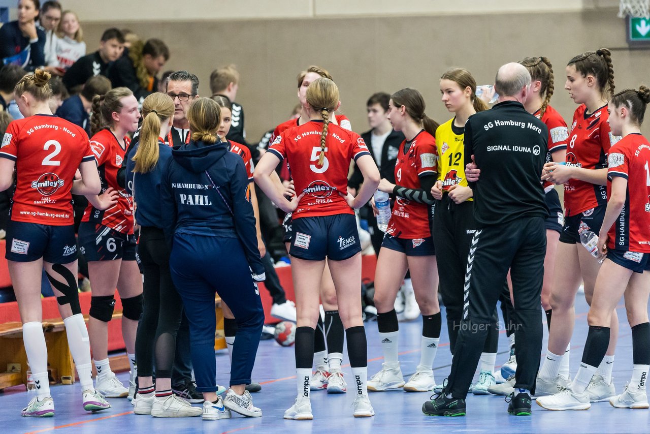 Bild 92 - B-Juniorinnen SG HH Nord - SV Henstedt Ulzburg : Ergebnis: 23:22